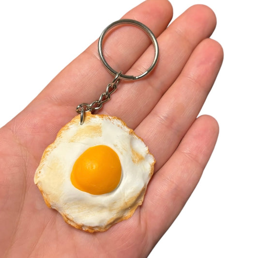 Fried Egg - Handmade - Clay