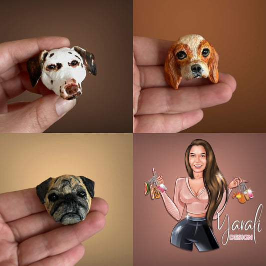 Your pet made of clay - Handmade