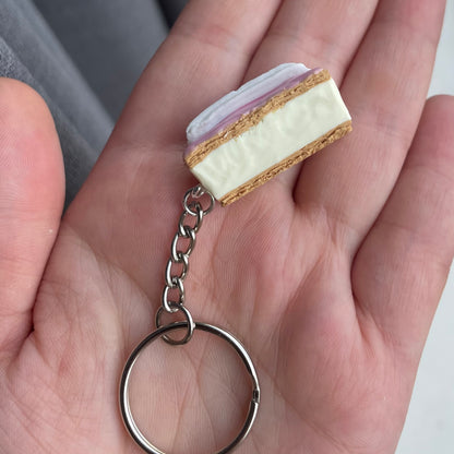 Keyring - Tompouce - Handmade - Clay