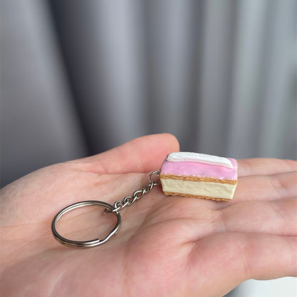 Keyring - Tompouce - Handmade - Clay