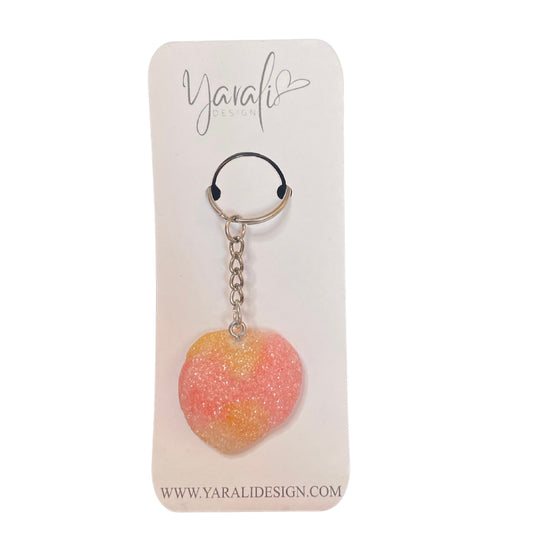 Peach Candy - Handmade - Clay