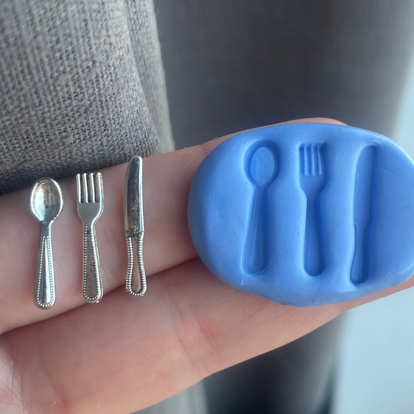 Cutlery mold - Silicone mold - 1:12